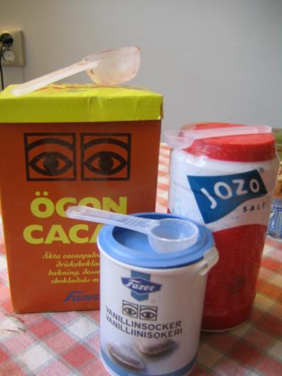 cacao + vainilla + sal