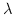 $ \lambda$