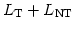 $ L_{\rm T}+L_{\rm NT}$